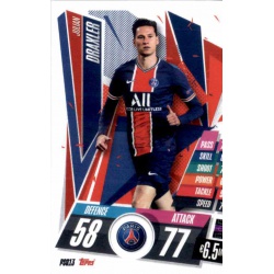 Julian Draxler PSG PSG13 Match Attax Champions International 2020-21