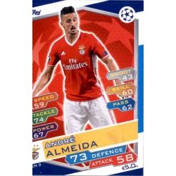 André Almeida Benfica BEN3 Match Attax Champions 2016-17