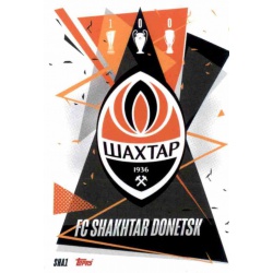 Team Badge Shaktar Donetsk SHA1 Match Attax Champions International 2020-21