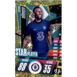 Antonio Rudiger Star Players Chelsea SP8 Match Attax Champions International 2020-21