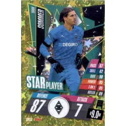 Yann Sommer Star Players Borussia Monchengladbach SP13 Match Attax Champions International 2020-21