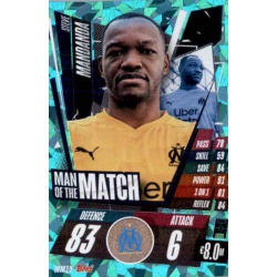 Steve Mandanda Man Of The Match Olympique Marsella MM19 Match Attax Champions International 2020-21