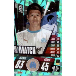 Hiroki Sakai Man Of The Match Olympique Marsella MM20 Match Attax Champions International 2020-21