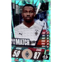 Marcus Thuram Man Of The Match Borussia Monchengladbach MM25 Match Attax Champions International 2020-21