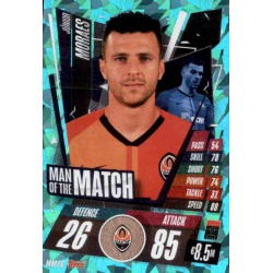 Junior Moraes Man Of The Match Shaktar Donetsk MM26 Match Attax Champions International 2020-21