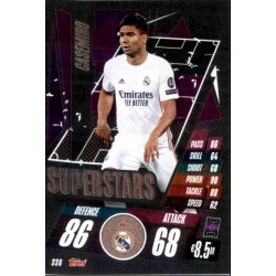 Casemiro Superstars Real Madrid SS6 Match Attax Champions International 2020-21