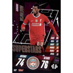 Georginio Wijnaldum Superstars Liverpool SS7 Match Attax Champions International 2020-21