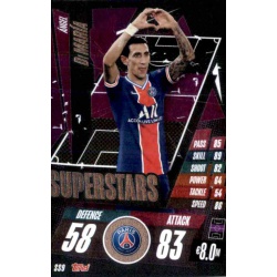 Angel Di Maria Superstars PSG SS9 Match Attax Champions International 2020-21