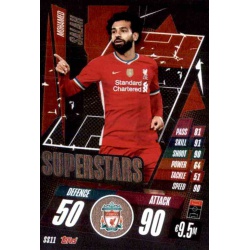 Mohamed Salah Superstars Liverpool SS11 Match Attax Champions International 2020-21