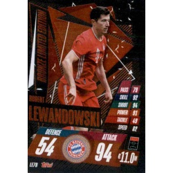 Robert Lewandowski Limited Edition Bronze Bayern Munchen LE7B Match Attax Champions International 2020-21