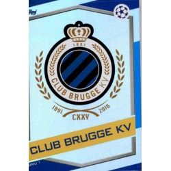 Escudo Club Brugge BRU1 Match Attax Champions 2016-17