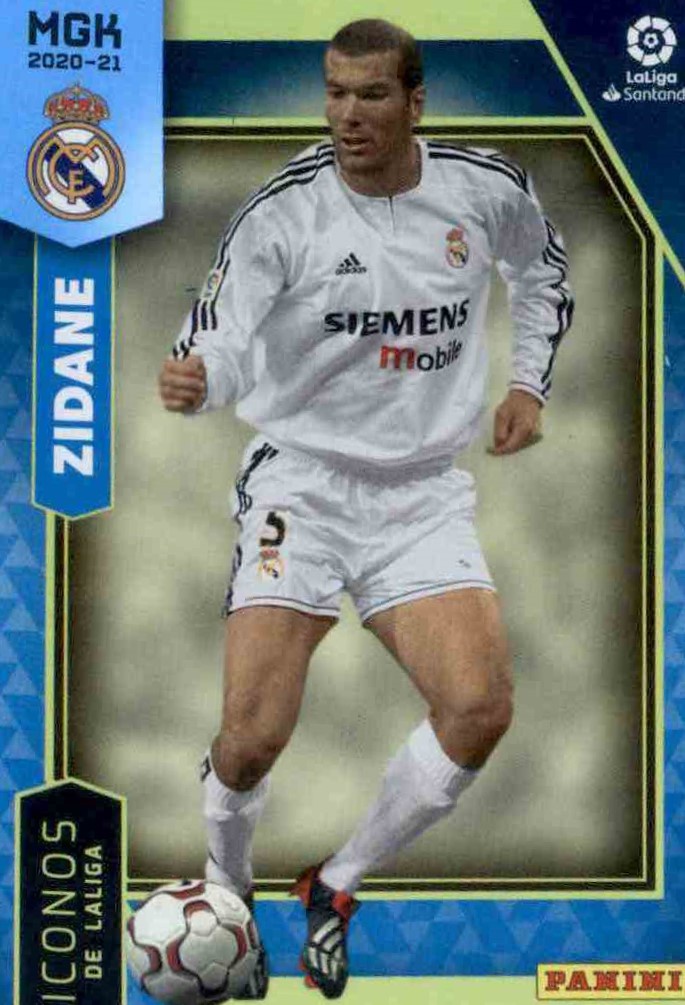 Comprar Cromo Zidane Iconos Real Madrid Megacracks 2020-21 de Panini