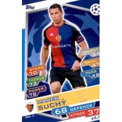 Marek Suchý Basel 1896 BSL4 Match Attax Champions 2016-17