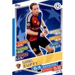 Luca Zuffi Basel 1902 BSL10 Match Attax Champions 2016-17
