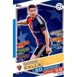 Davide Callà Basel 1904 BSL12 Match Attax Champions 2016-17