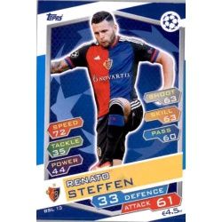 Renato Steffen Basel 1905 BSL13 Match Attax Champions 2016-17