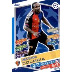 Seydo Doumbia Basel 1908 BSL16 Match Attax Champions 2016-17