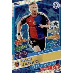 Marc Janko Goal King BSL17 Match Attax Champions 2016-17