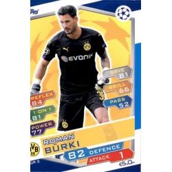 Roman Bürki Borussia Dortmund DOR2 Match Attax Champions 2016-17