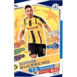 Raphaël Guerreiro Borussia Dortmund DOR4 Match Attax Champions 2016-17