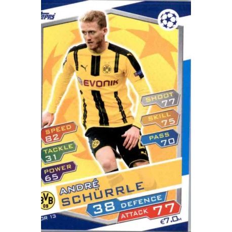 André Schürrle Borussia Dortmund DOR13 Match Attax Champions 2016-17