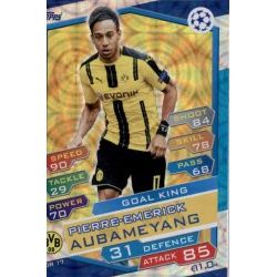 Pierre-Emerick Aubameyang Goal King DOR17 Match Attax Champions 2016-17