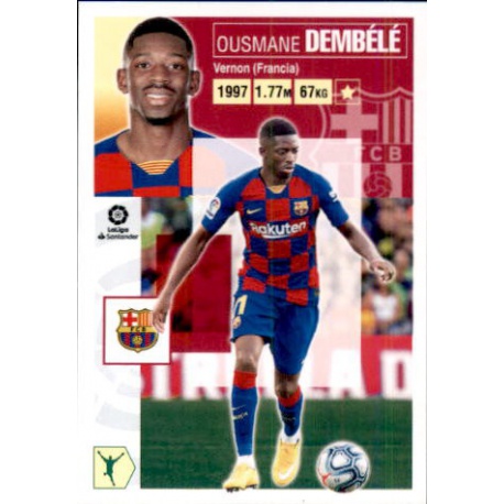 Dembélé Barcelona 14B Ediciones Este 2020-21