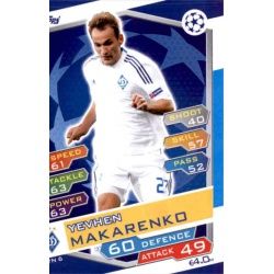Yevhen Makarenko Dynamo Kyiv DYN6 Match Attax Champions 2016-17