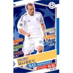 Oleh Gusev Dynamo Kyiv DYN10 Match Attax Champions 2016-17