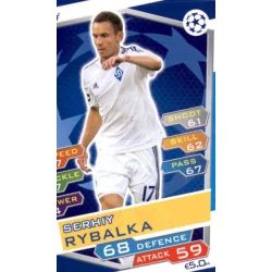 Serhiy Rybalka Dynamo Kyiv DYN11 Match Attax Champions 2016-17