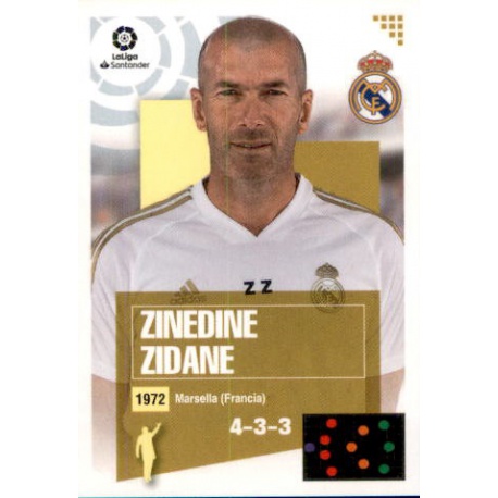 Zinedine Zidane Real Madrid 1 Ediciones Este 2020-21