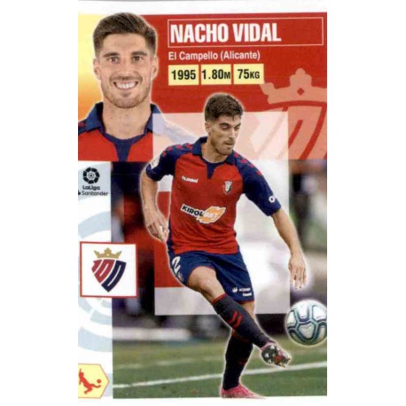 Nacho Vidal Osasuna 4 Ediciones Este 2020-21