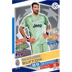 Gianluigi Buffon Juventus JUV2 Match Attax Champions 2016-17