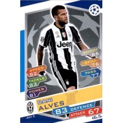 Dani Alves Juventus JUV3 Match Attax Champions 2016-17