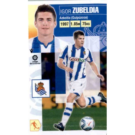 Zubeldia Real Sociedad 10 Ediciones Este 2020-21