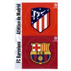 Escudos Atlético Madrid Barcelona 2 Ediciones Este 2020-21