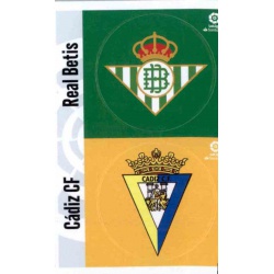 Escudos Betis Cádiz 3 Ediciones Este 2020-21