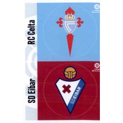 Escudos Celta Eibar 4 Ediciones Este 2020-21