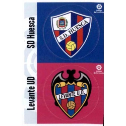 Escudos Huesca Levante 6 Ediciones Este 2020-21