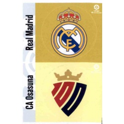 Escudos Real Madrid Osasuna 7 Ediciones Este 2020-21