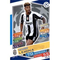 Mario Lemina Juventus JUV13 Match Attax Champions 2016-17