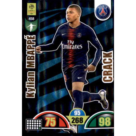 Kylian Mbappé Crack Adrenalyn XL Foot 2018-19 Kylian Mbappé