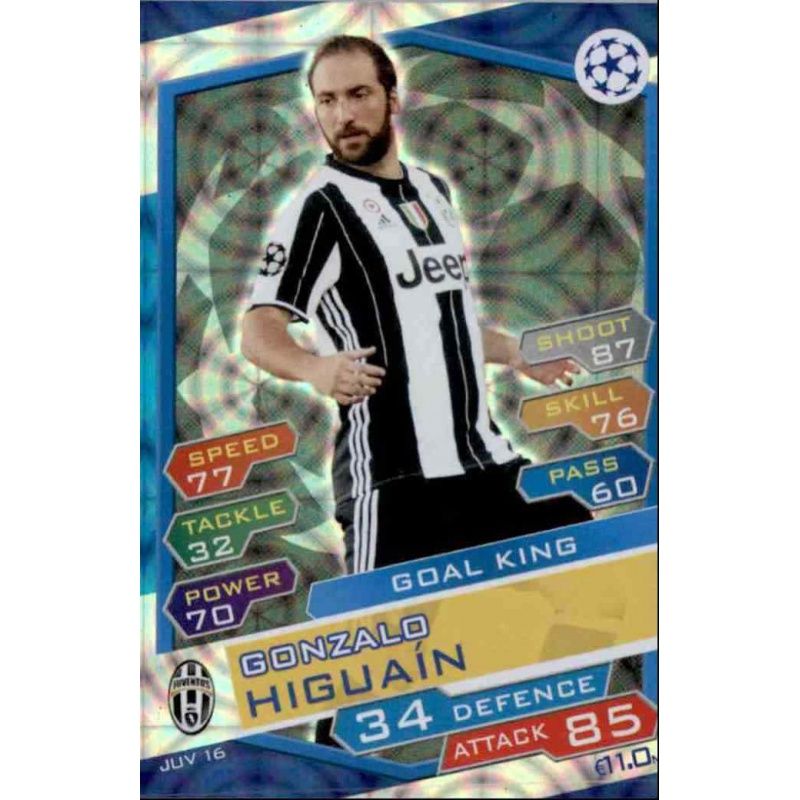 Champions League 19 20 2019 2020 Sticker 231 Gonzalo Higuain Juventus Turin