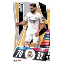 Nacho Real Madrid REA10 Match Attax Champions International 2020-21