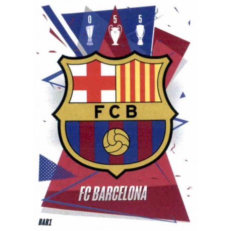 Team Badge Barcelona BAR1 Match Attax Champions International 2020-21