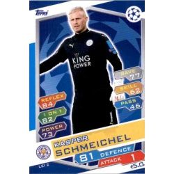 Kasper Schmeichel Leicester City LEI2 Match Attax Champions 2016-17