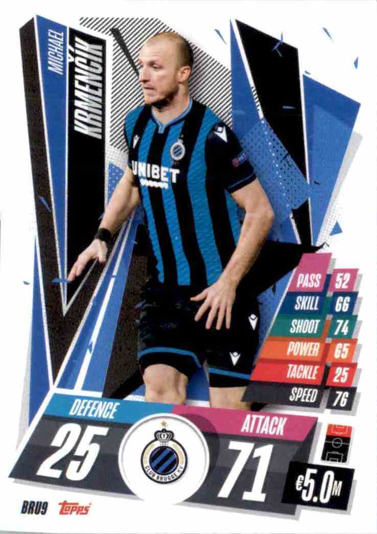 Sticker 481 Topps Champions League 18/19 Michael Krmencik 
