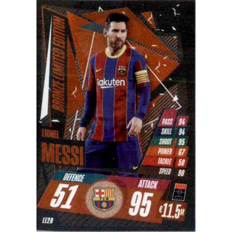 Lionel Messi Limited Edition Bronze Barcelona LE2B Leo Messi