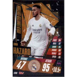 Eden Hazard Limited Edition Gold Real Madrid LE6G Match Attax Champions International 2020-21