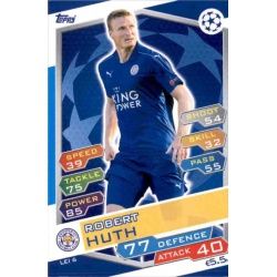 Robert Huth Leicester City LEI6 Match Attax Champions 2016-17